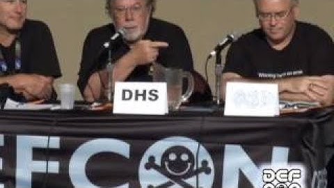 DEF CON 18 Hacking Conference Presentation By Panel Meet the Feds Policy Privacy Deterrenc