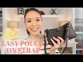 Louis vuitton easy pouch on strap what fits inside  review  irene simply