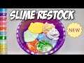 Slime restock | MIxing different colors old slime to make a new one | ASMR slime smoothie