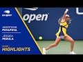 Anastasia Potapova vs Jessica Pegula Highlights | 2021 US Open Round 1
