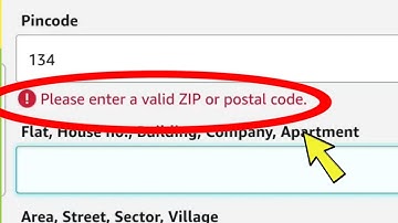 Amazon Fix Please enter a valid ZIP or Postal Code. Address Problem solve