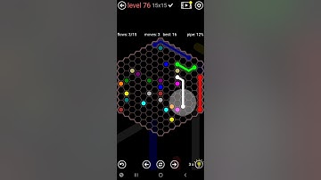 How To Solve Flow Free Hexes Premium 15x15 Mania Level 76 Board Walk Through Solution Walkthrough