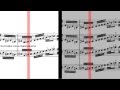 Bwv 1052  harpsichord concerto in d minor scrolling