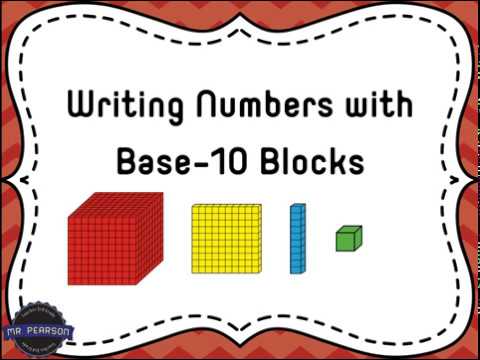Writing Numbers Base 10 - Mr. Pearson Teaches 3rd Grade