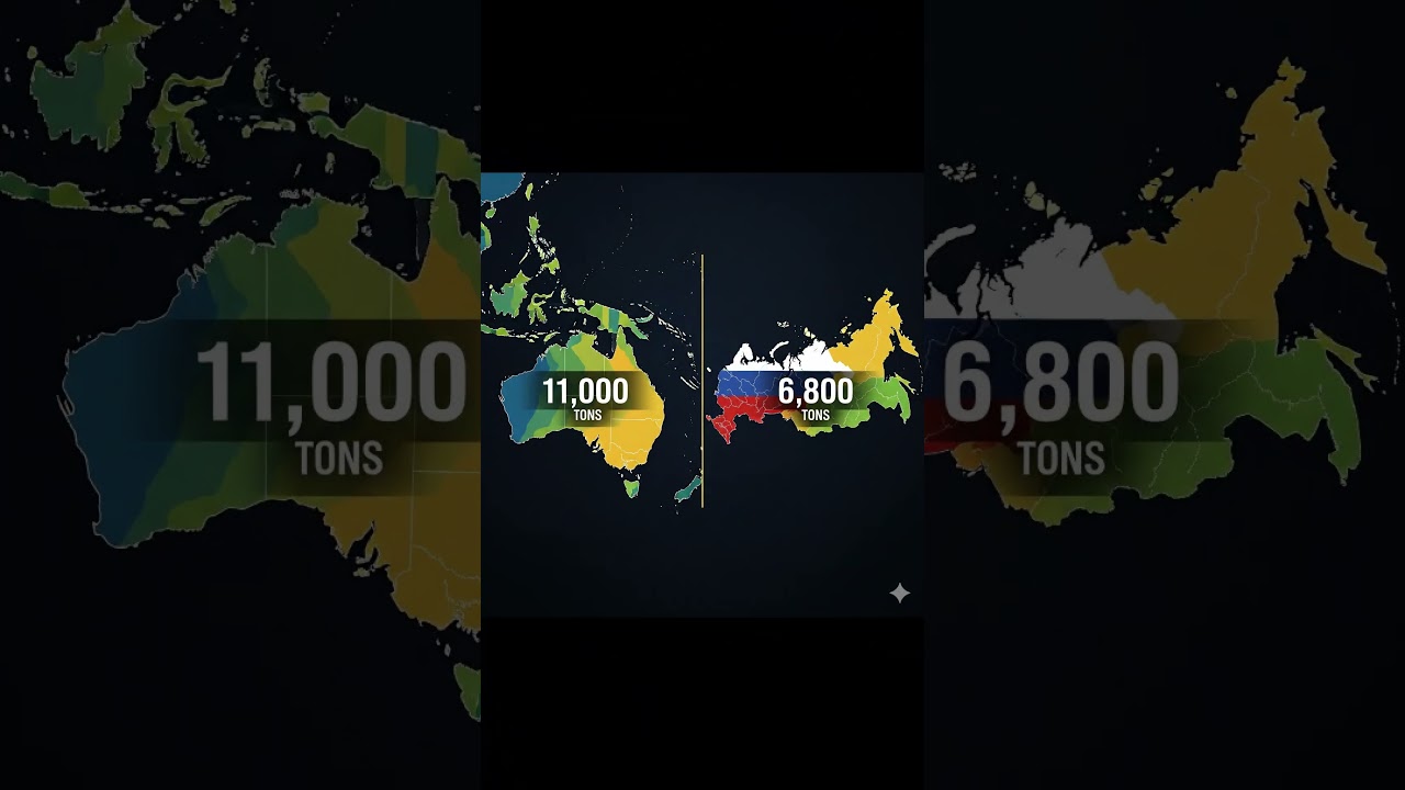 Earth Has 205,000 Tons of Gold 🌍 | Top 5 Countries with Most Gold Reserves 