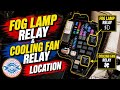 Mazda CX-5 2015 Petrol 1998cc Fog Lamp Relay &amp; Cooling Fan Relay Location 