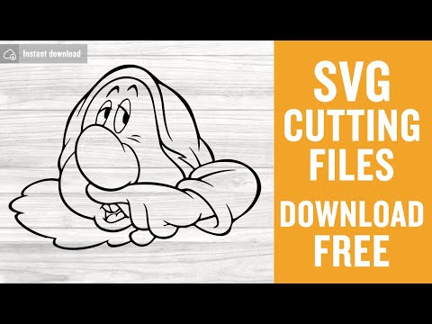 Sneezy Dwarf Svg Free Cutting Files for Silhouette Cameo Free Download