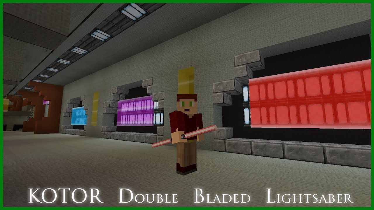 kotor double bladed lightsaber