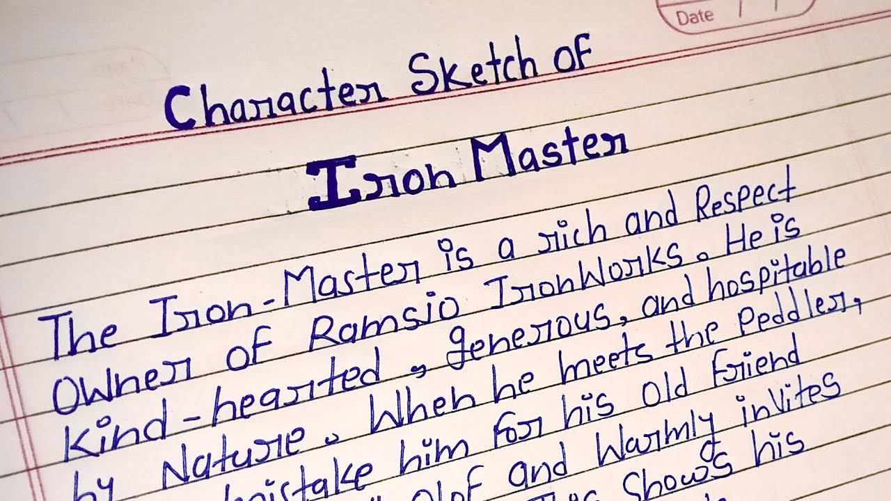 Character Sketch of the Ironmaster | The Rattrap | Class 12 English | Full Explanation in English