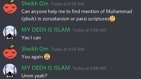 Mention of Muhammad (SM) in Zoroastrianism or Parsi Scriptures!