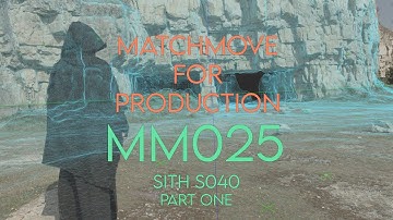 3DEqualizer - Matchmove Tutorial  - Star Wars Project  - Part 7