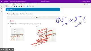 5-3 Graphing Rational Functions (Ex 3-4)