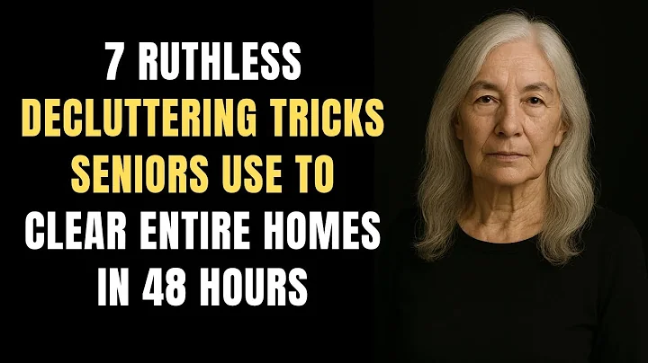 7 Ruthless Decluttering Tricks Seniors Use to Clear Entire Homes in 48 Hours thumbnail