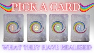 What They Have Realized About This Connection☀| PICK A CARD InDepth Love Tarot Reading