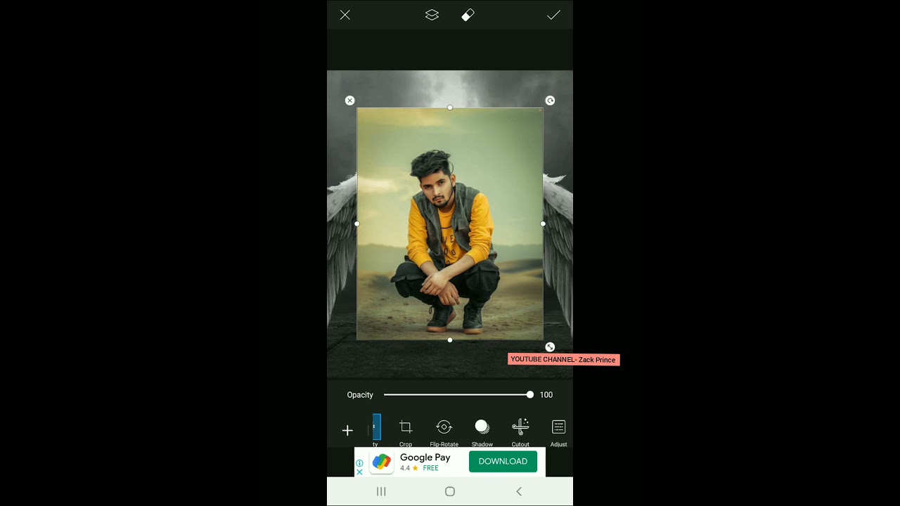Picsart Devil Wings Photo Editing !! Picsart Photo Editing  