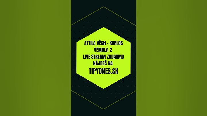 Oktagon 58: Attila Végh - Karlos Vémola 2 live stream zadarmo