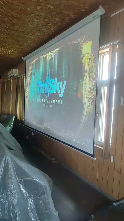 MOTORISED PROJECTOR SCREEN #screen #techmeta #technology #tech