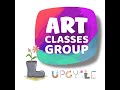 Upcycling art materials @artclassesgroup