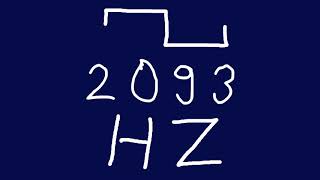 2093 hz square