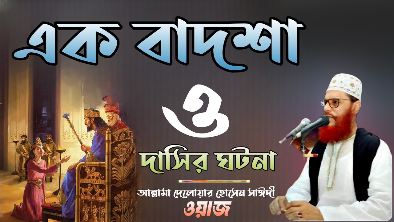 এক বাদশা ও তিন কবির কবিতার কাহিনী ওয়াজ মাহফিল 💖 আল্লামা দেলোয়ার হোসেন সাঈদী ওয়াজ ❤️ Islam borna