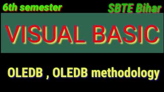 Famous visual basic | 6 semester | OLEDB | OLEDB methodology Net Worth