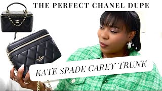 KATE SPADE HAUL + THE BEST CHANEL VANITY CASE DUPE + WHAT’S IN MY BAG