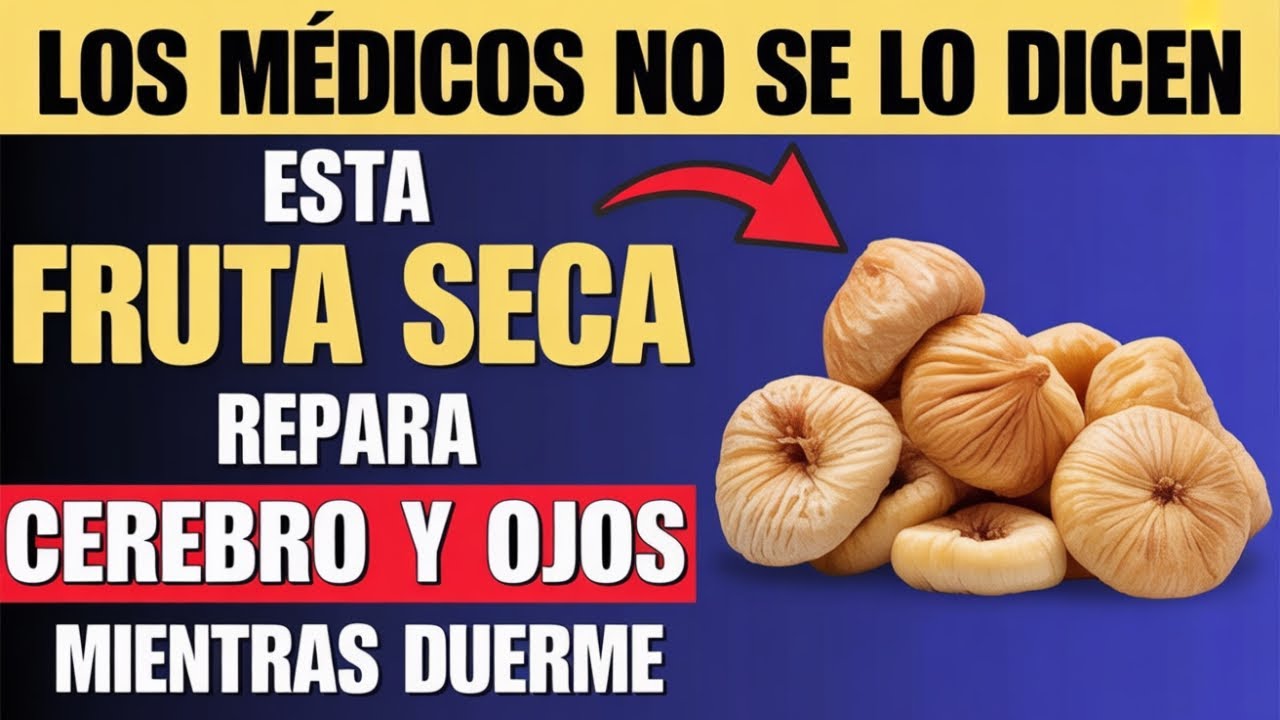 Personas mayores: 4 FRUTAS SECAS que apoyan el CEREBRO y la VISIÓN POR LA NOCHE | Dr Rodriguez