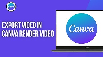 How To Export Video in Canva Render Video | Fast and Easy!