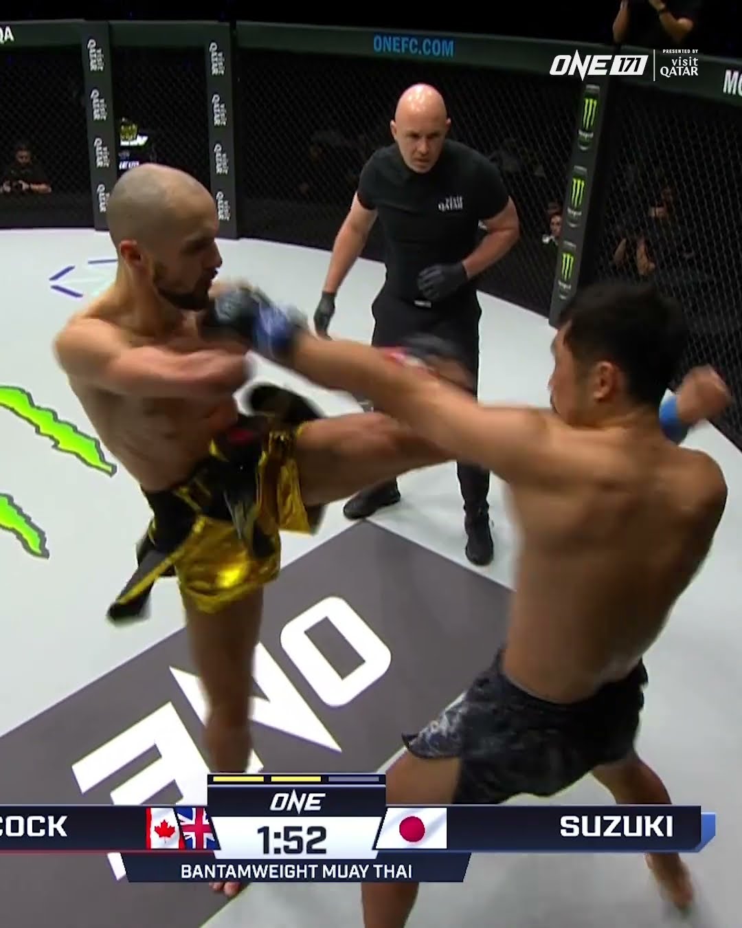Jake Peacock and Shinji Suzuki threw down in a wild Muay Thai clash at ONE 171: Qatar!