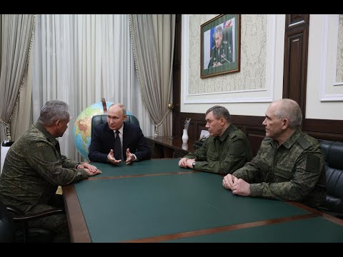 Путин внезапно побывал в штабе Южного военного округа в Ростове