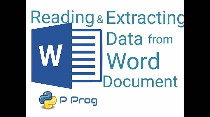 Reading and Extracting Data from a MS Word File