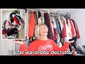 HUGE wardrobe declutter!!! this was needed