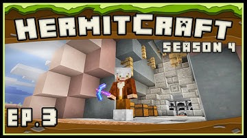 Minecraft 1.9:  Building A Blacksmith Forge Tent House (Hermitcraft Season 4 - Ep.3)