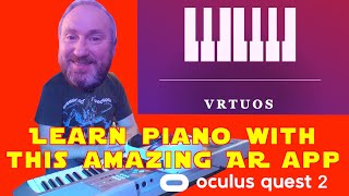Learn Piano/Keyboard with VR - VRtuos a free Augmented Reality app - Quest 2 screenshot 2