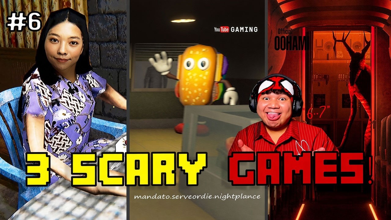 🔴 3 RANDOM SCARY GAMES - Oohami #6