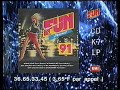 Promo disque tv fun dance 91 avec fun radio