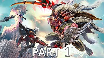 GOD EATER 3 Walkthrough Gameplay Part 1 - INTRO/TUTORIAL (PS4)