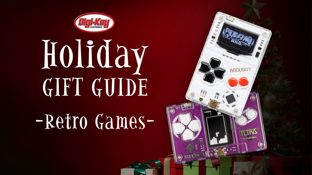 Holiday Gift Guide 2017 - Retro Games | Digi-Key Electronics