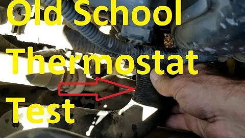 How To Test an Engine Thermostat with No Tools (Old School Method)