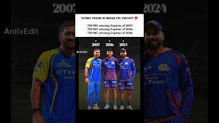 3 T20 WC Winning Captains 🥹🤝