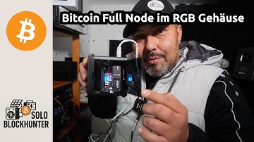 Bitcoin Full Node mit Raspberry Pi5 16GB im ElectroCookie RGB Mini-PC-Gehäuse