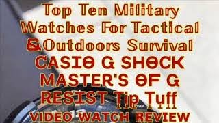 Top 10Best Tough Military Watches For Tactical Outdoorsurvival For Men Casio G Shock Tough Sola