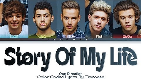 Thumbnail of One Direction | Story Of My Life (Color Coded Lyrics By: Tracoded)