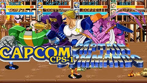 Captain Commando Hardest-4Players No Death Speedrun