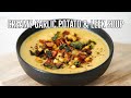 THE ultimate creamy garlic potato and leek soup recipe