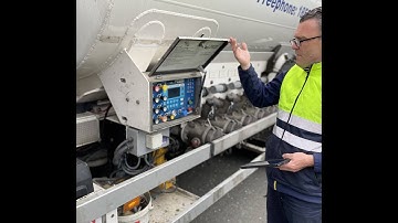 DreamTec Systems setting up a delivery on the truck III from our Android Tablet.