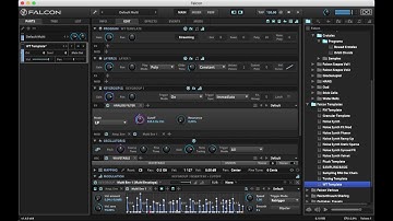 UVI Falcon 1.4 – Midi Patterns Create Multi–Envelopes