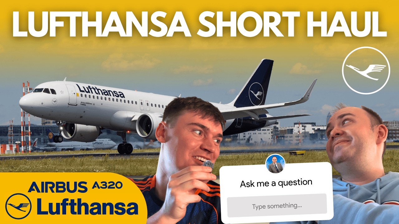 My HONEST thoughts on Lufthansa's short haul offering | Flight Review | Frankfurt-Heathrow | A320neo