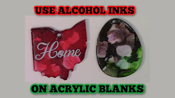 What surfaces can you use alcohol ink on?