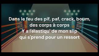 SERAPHIN LE KANGOUROU BOXEUR. - Paroles